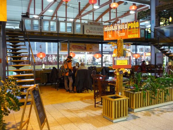 Orient express kavárna posezení